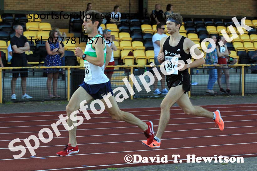 3000 metres, 2022 NEGP Monkton No. 6, Wednesday, Aug. 10th. Photo: David T. Hewitson/Sports for All Pics
